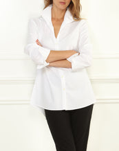 Load image into Gallery viewer, Ellie Luxe Cotton Long Sleeve Shadow Stripe Tunic