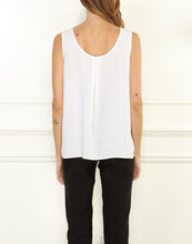 Load image into Gallery viewer, Holly Luxe Linen Convertible Neckline Tank