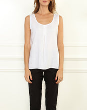 Load image into Gallery viewer, Holly Luxe Linen Convertible Neckline Tank