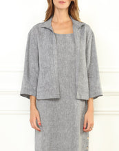 Load image into Gallery viewer, Gigi Luxe Linen Short Jacket