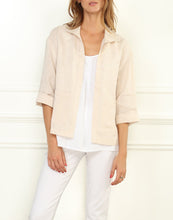 Load image into Gallery viewer, Gigi Luxe Linen Short Jacket