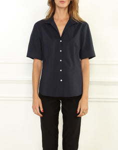 Joselyn Stretch Luxe Cotton Short Sleeve Shirt