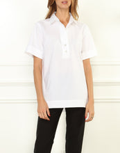 Load image into Gallery viewer, Aileen Short Sleeve Shirt Collar Tunic
