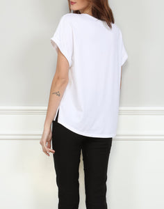 Olivia Short Sleeve Relaxed Tee
