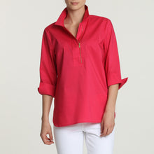Load image into Gallery viewer, Sasha 3/4 Sleeve Zipper Detail Popover