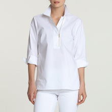 Load image into Gallery viewer, Sasha 3/4 Sleeve Zipper Detail Popover
